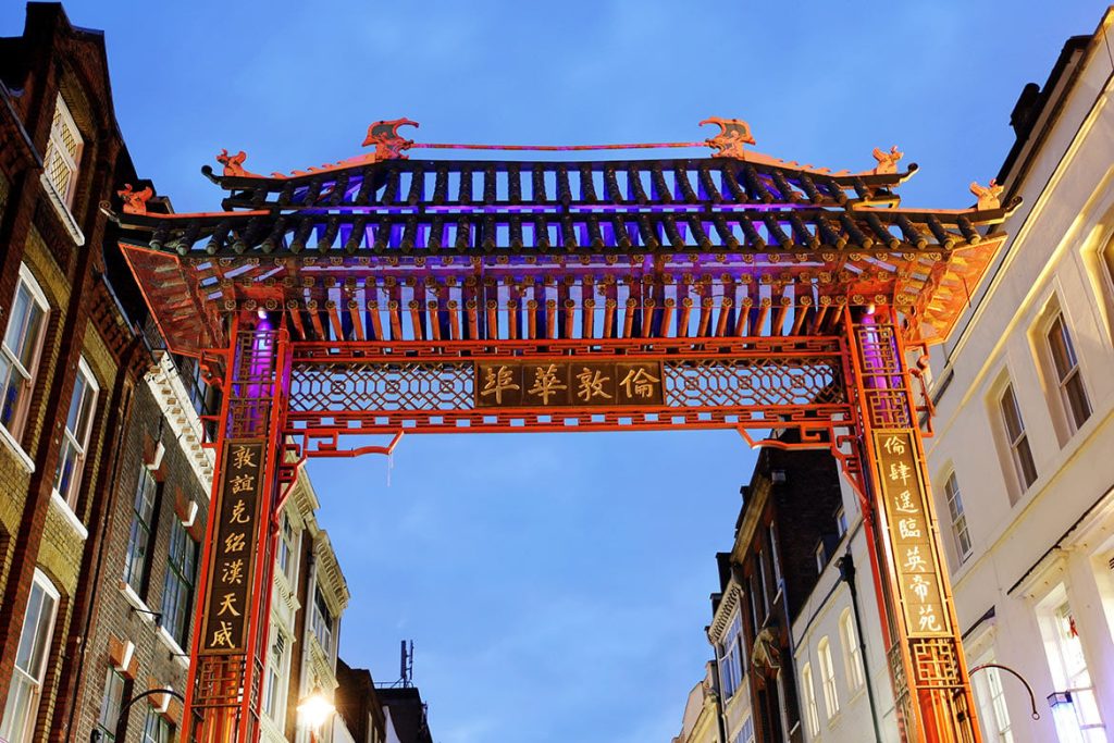 London china town