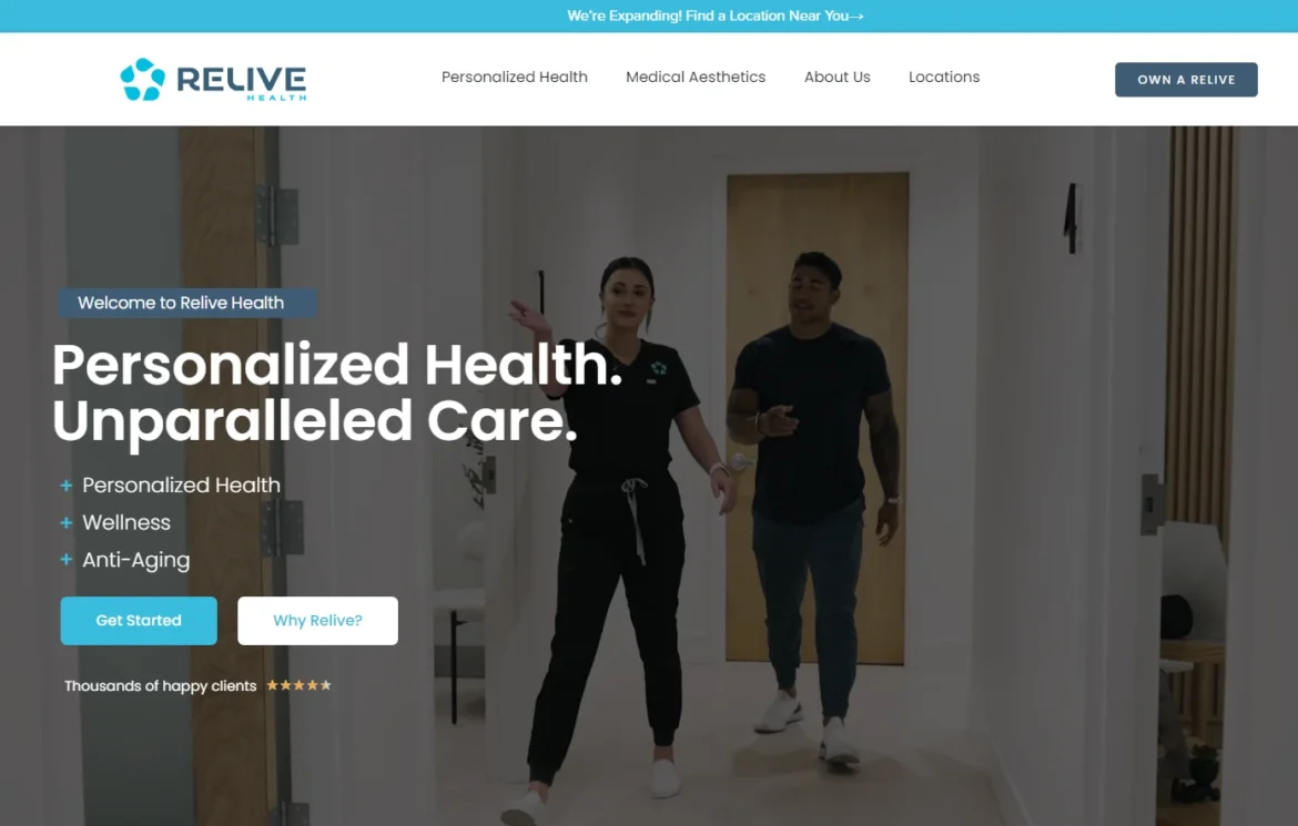 relive-health Relive Health Clinic website