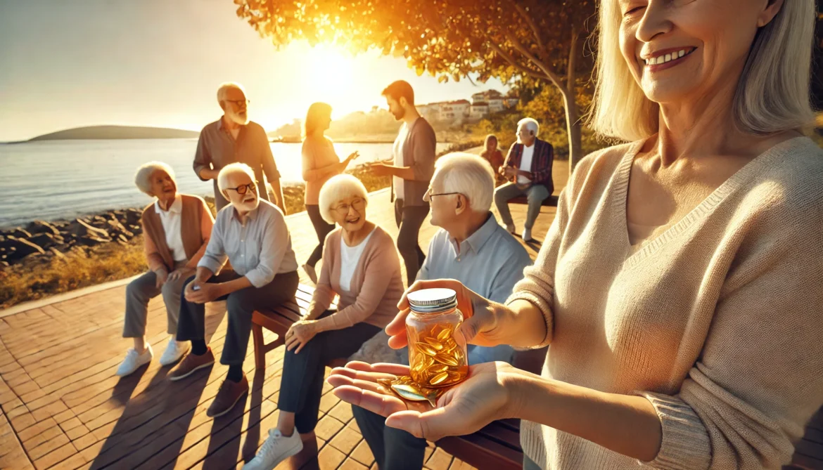 lifestyle choices omega-3 supplements, vitamin D, and regular exercise can decelerate cellular aging